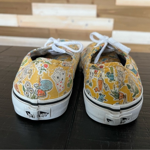 Vans x Liberty of London Alice in Wonderland Rare Women's Sneakers SZ 7 - Picture 6 of 8